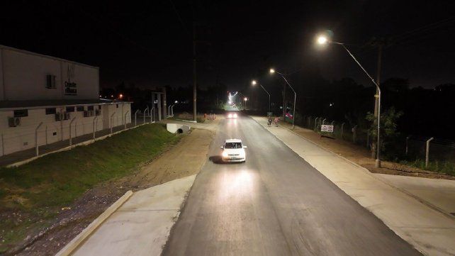 Se habilitó el ingreso al Parque Industrial por Miguel David. Se habilitó el ingreso al Parque Industrial por Miguel David.