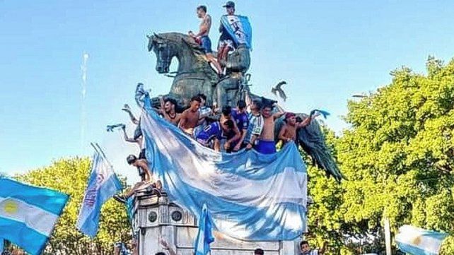En Concordia hubo pequeños desmanes el martes pasado.