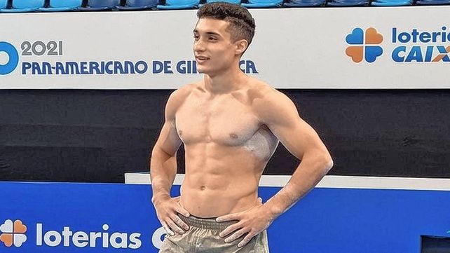 El concordiense Santiago Mayol, en dos finales del Campeonato Panamericano de Gimnasia. El concordiense Santiago Mayol, en dos finales del Campeonato Panamericano de Gimnasia.