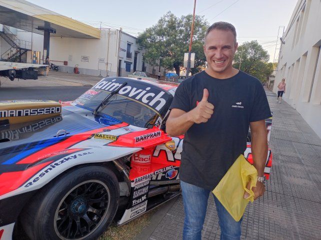 Mariano Werner tras una tarde con los fanáticos. Mariano Werner tras una tarde con los fanáticos.