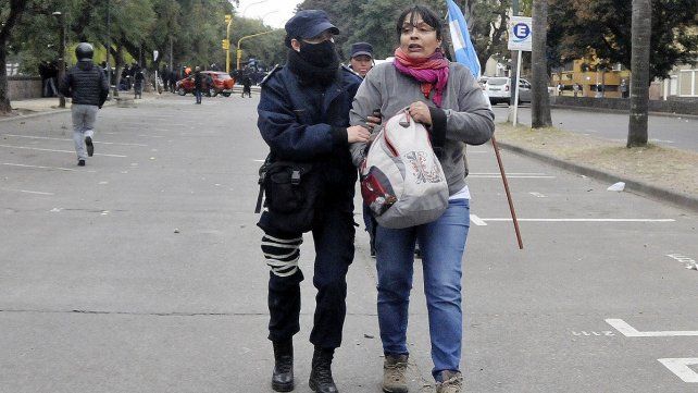 Eva Arroyo, militante de H.I.J.O.S. Jujuy, una de las personas detenidas.