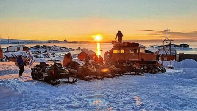Antártida Argentina. La sensación térmica puede llegar a ser de -50°C.