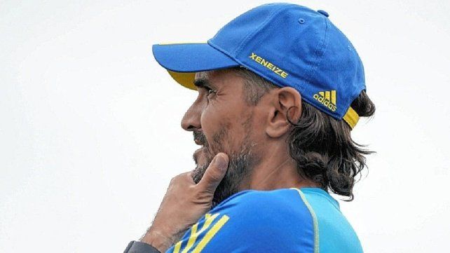 Diego Martínez, DT de Boca Juniors, analiza variantes para este fin de semana. Diego Martínez, DT de Boca Juniors, analiza variantes para este fin de semana.