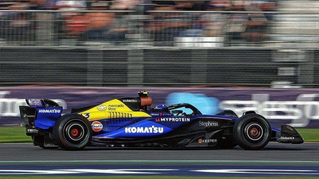 Franco Colapinto partirá 16°. Franco Colapinto partirá 16°.