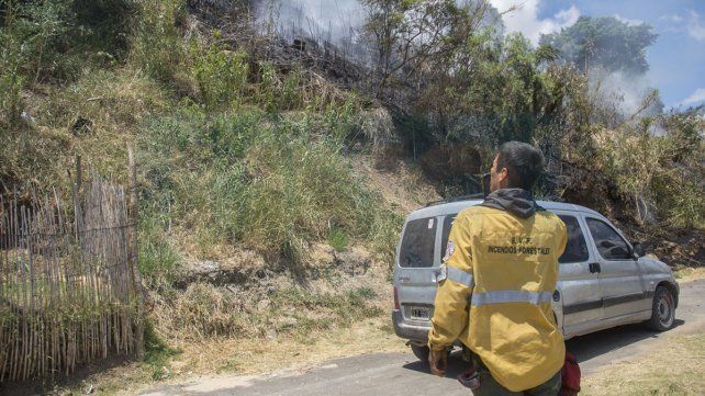 Bahl advirtió que las quemas ponen en riesgo "vidas y viviendas"