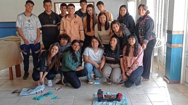 Entusiasmo. Los alumnos de la escuela Nº2 Islas del Ibicuy mostraron sus habilidades para realizar las actividades propuestas por los docentes capacitadores.
