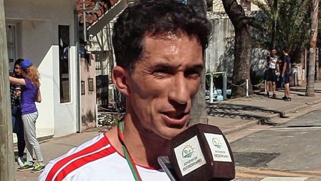 Juan Tablada, ganador en Varones de los 10 Km.