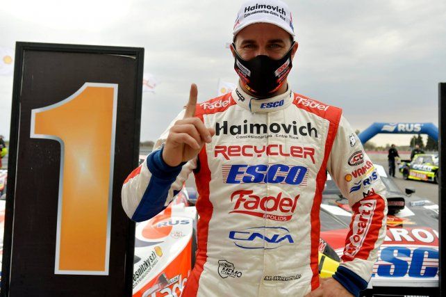 El piloto de Ford hizo la pole en el regreso del TC luego de seis meses.