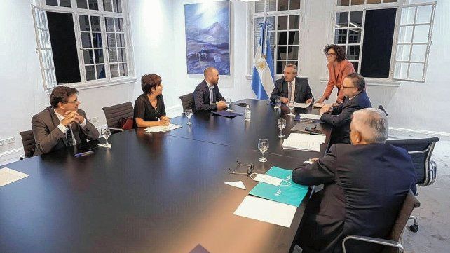 Alberto Fernández analizó con el equipo económico las medidas, entre las que se encuentran la suba de retenciones.