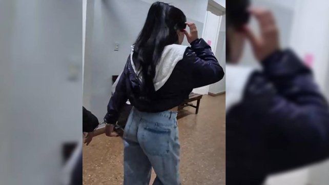 Una de las imputadas en la causa por la muerte de Jesica Bravo en Concordia. Una de las imputadas en la causa por la muerte de Jesica Bravo en Concordia.