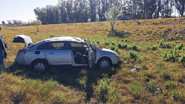 En el auto accidentado viajaban dos mujeres de Buenos Aires. En el auto accidentado viajaban dos mujeres de Buenos Aires.