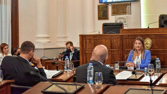 Gisela Schumacher, postulada por el Ejecutivo para un lugar el Superior Tribunal de Justicia, expuso en el Senado.