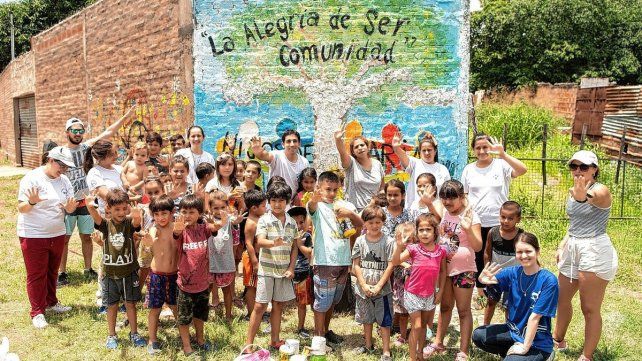 Manos a la Obra, presente en el bario Hijos de María.