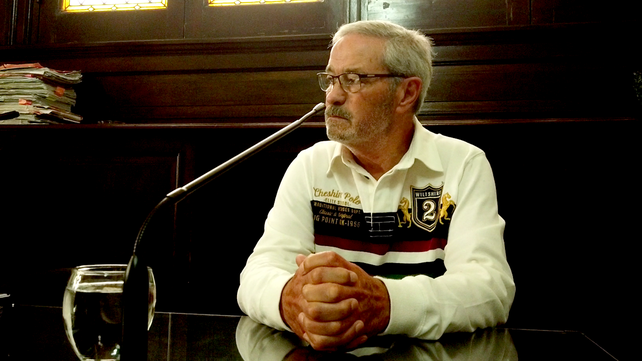 Céparo, minutos antes de escuchar la sentencia. Céparo, minutos antes de escuchar la sentencia.