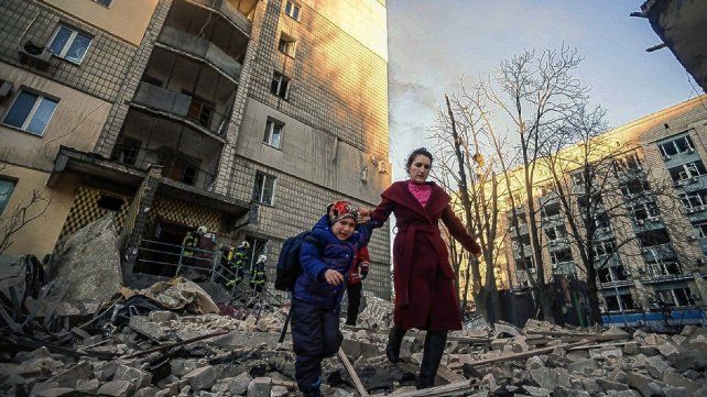 La guerra por la invasión de Rusia a Ucrania está generando una verdadera catástrofe humanitaria.