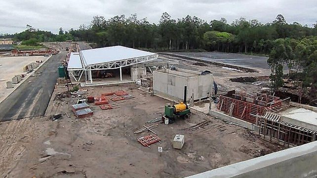 Trabajos en el Aeropuerto Concordia. Trabajos en el Aeropuerto Concordia.