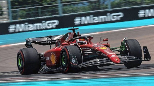 Charles Leclerc fue el mejor en Miami.