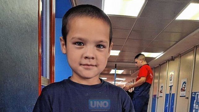 Máximo tiene 6 años y es oriundo de Gualeguay