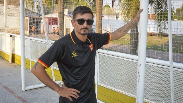 Juan Cruz Butvilofsky, presidente de Atlético Neuquen Club. Juan Cruz Butvilofsky, presidente de Atlético Neuquen Club.