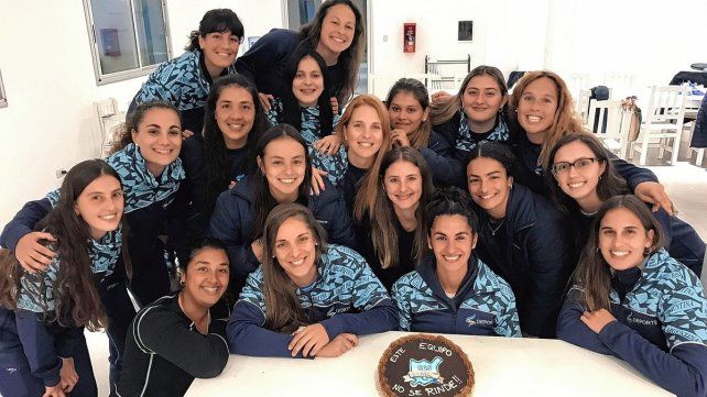 La Selección Argentina Femenina lista.