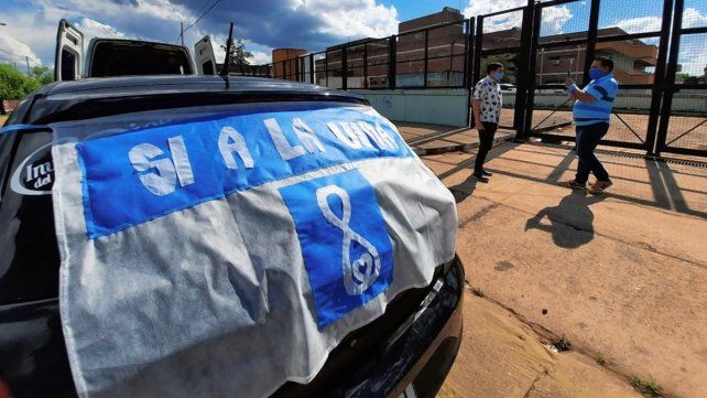 En contra del aborto ya hubo una caravana en Concordia.