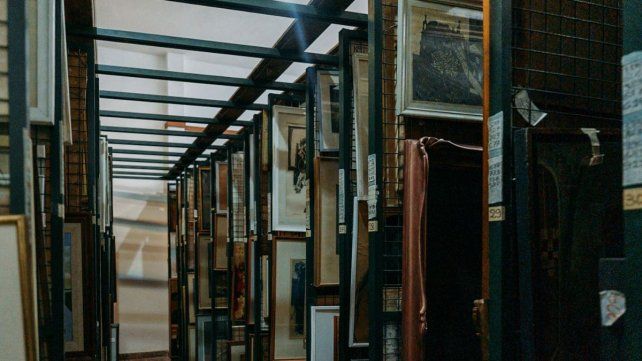 Obras resguardadas en el Museo de Bellas Artes de Paraná. Obras resguardadas en el Museo de Bellas Artes de Paraná.