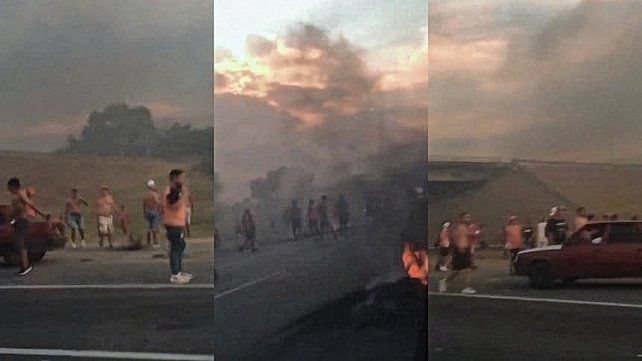 Barras de Independiente se enfrentaron con manifestantes: un muerto y dos heridos