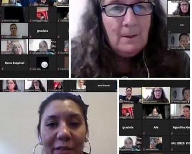 El encuentro del movimiento Mujeres deportistas entrerrianas se realizó vía zoom