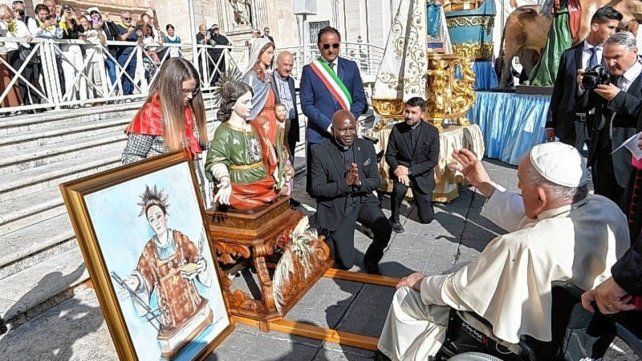 El ciclo. De catequesis dedicadas al celo apostólico, el Papa hizo referencia al testimonio de santa Josefina Bakhita. El ciclo. De catequesis dedicadas al celo apostólico, el Papa hizo referencia al testimonio de santa Josefina Bakhita.