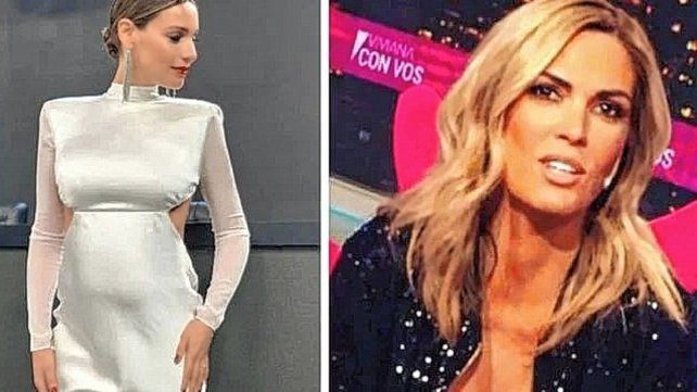 La reacción de Pampita ante la donación de medias de Viviana Canosa 