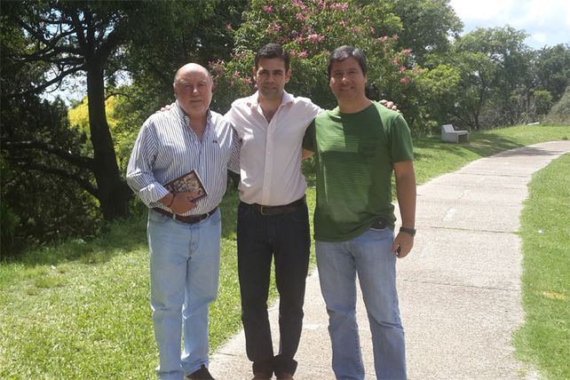 Zadoyko con Jorge Busti (hoy fallecido) y Gustavo Zavallo en 2015. Zadoyko con Jorge Busti (hoy fallecido) y Gustavo Zavallo en 2015.