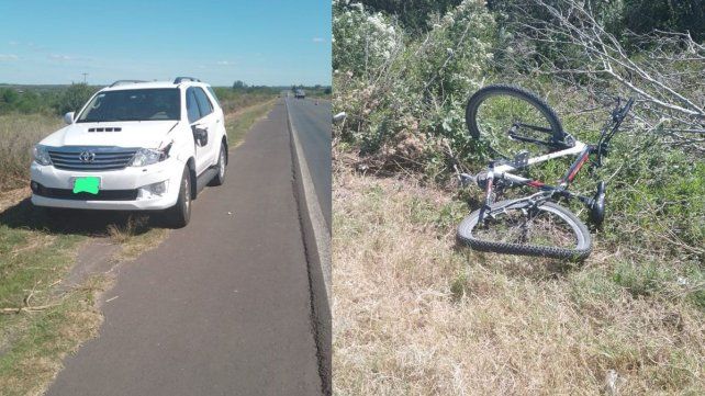 Un ciclista murió tras ser atropellado por una camioneta cerca de Nogoyá. Un ciclista murió tras ser atropellado por una camioneta cerca de Nogoyá.
