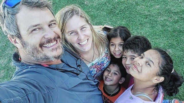 La familia Faccendini Kemerer hoy celebra el Día del Padre La familia Faccendini Kemerer hoy celebra el Día del Padre