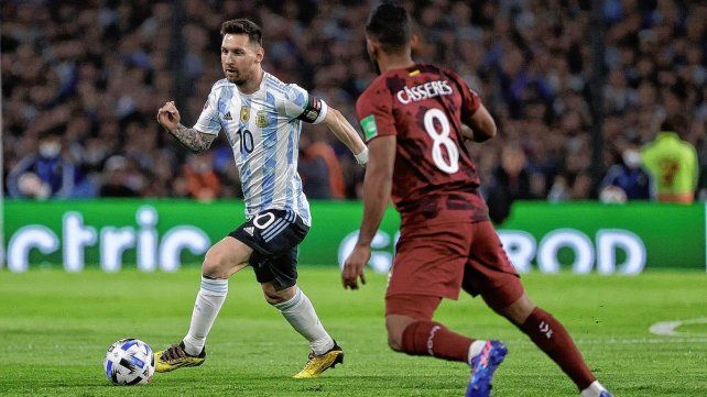 Messi titular en Argentina.