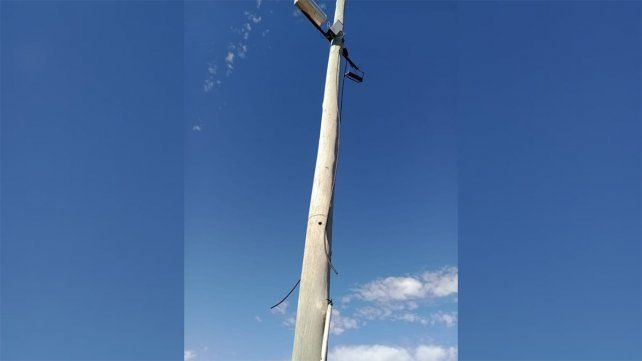 Desde 2018 Naranjitos sufrió 13 robos. En el último, se llevaron metros de cable de energía eléctrica y por la falta de luz redujeron horarios de entrenamiento