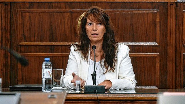 Giorgio, en la audiencia en el recinto del Senado.