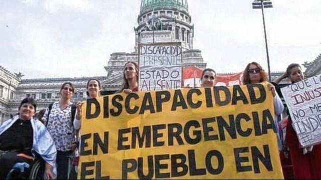 Este miércoles hay marchas en todo el país en rechazo a la reforma de la ley de Discapacidad Este miércoles hay marchas en todo el país en rechazo a la reforma de la ley de Discapacidad