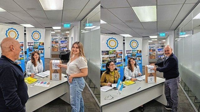 Argentinos votan en el exterior. Elecciones 2023 Argentinos votan en el exterior. Elecciones 2023