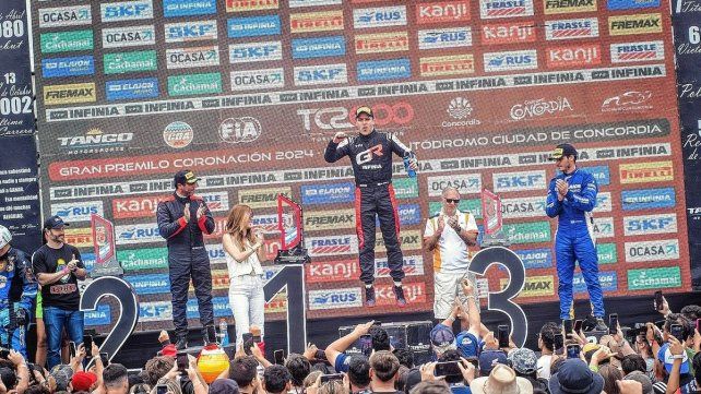 El podio de Concordia. El podio de Concordia.