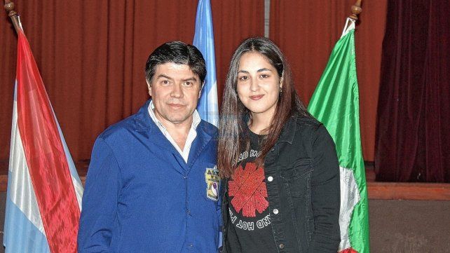 Textual. Al hacer referencia a la especialidad mecánica, Malena aseguró: "Nosotras podemos hacerlo sin tener ningún tipo de diferencia con un hombre, por el hecho de que se trata de conocimiento y no de fuerza física".