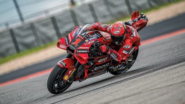 Pecco Bagnaia puso arriba a la Ducati.