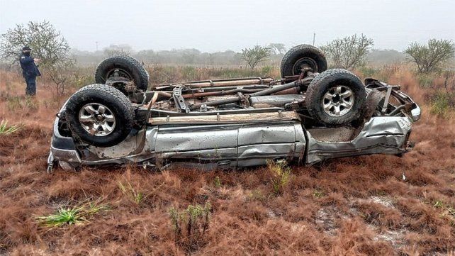 Cinco heridos tras un vuelco en ruta 127: una adolescente está grave