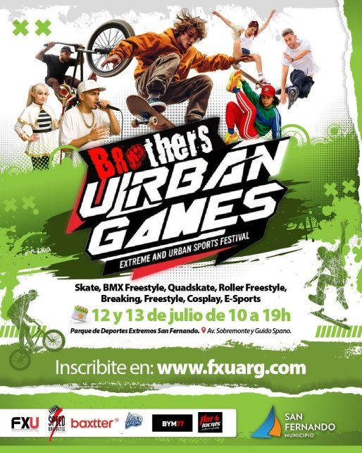 La presentación de este Urban Games que, en realidad, será un circuito que terminará a fin de año. La presentación de este Urban Games que, en realidad, será un circuito que terminará a fin de año.