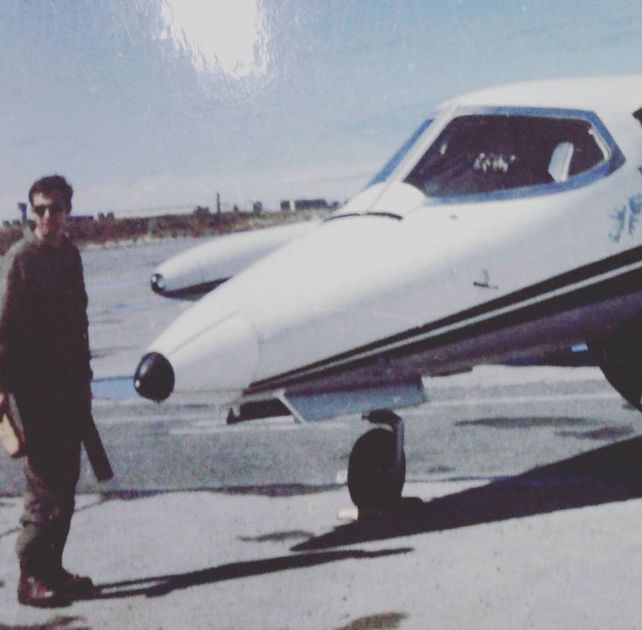 Suboficial Mayor Hugo Bornices, técnico de aeronaves, veterano de Malvinas