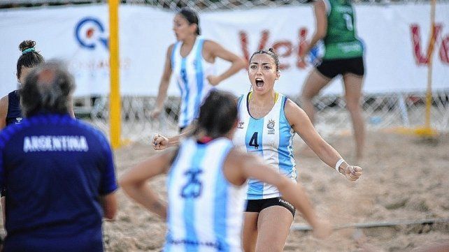 Beach Handball femenino: Argentina cayó ante Grecia