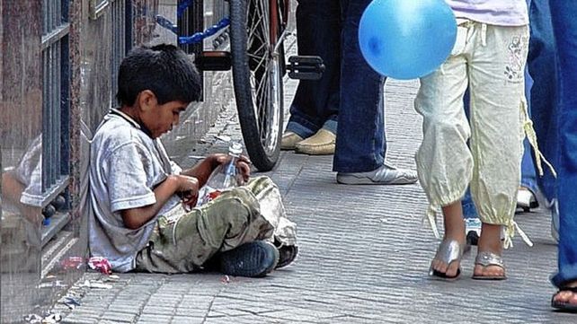 La pobreza infantil, un tema que preocupa en nuestro país.