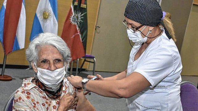 En Concordia aplican los refuerzos contra el Covid-19.