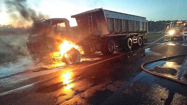 Ocurrió este lunes en la autovía 14 a la altura de Ubajay, en el departamento Colón