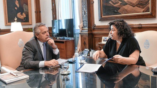 Carla Vizzotti le comunic&oacute; a Alberto Fern&aacute;ndez el inicio de la vacunaci&oacute;n contra el Covid-19 en ni&ntilde;os peque&ntilde;os.