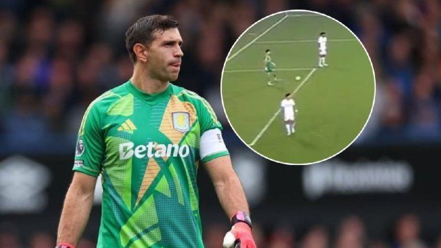 Insólito: a Dibu Martínez le pasó el blooper de Goltz y Aston Villa perdió el invicto Insólito: a Dibu Martínez le pasó el blooper de Goltz y Aston Villa perdió el invicto